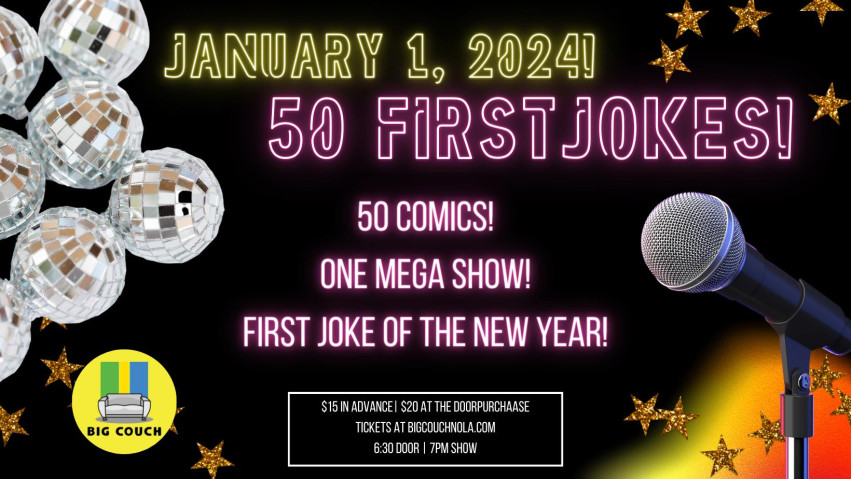 50 First Jokes - Standup to Start the New Year