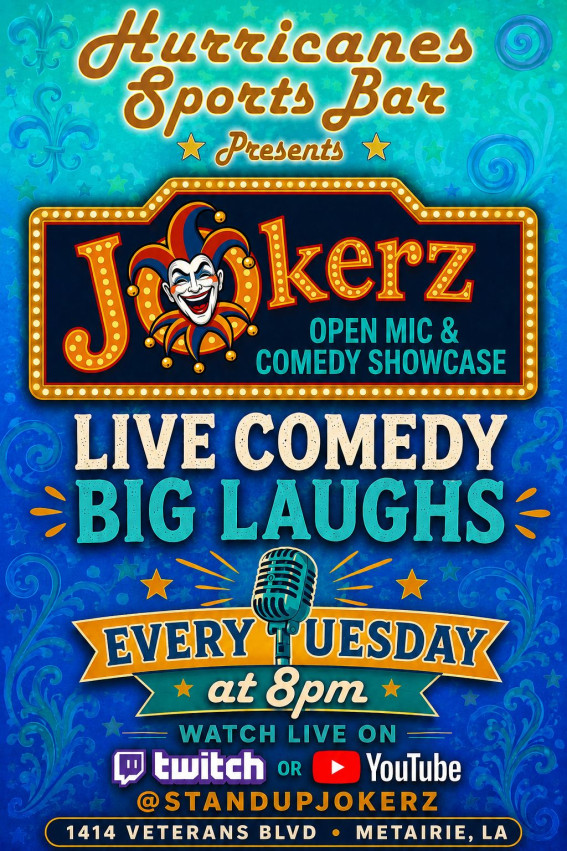Standup Jokerz Open Mic & Comedy Showcase